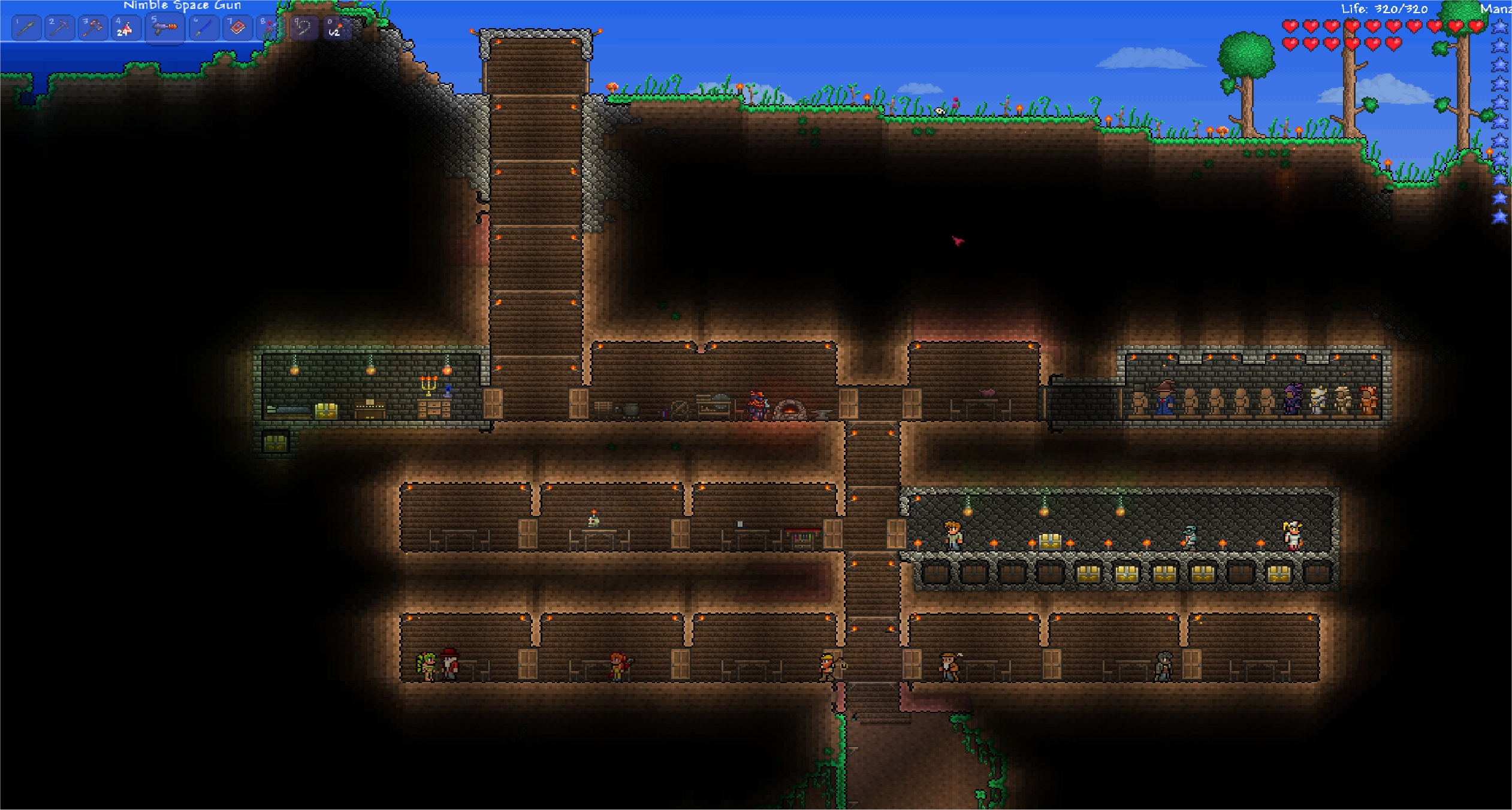 One Goblin invasion later... : r/Terraria